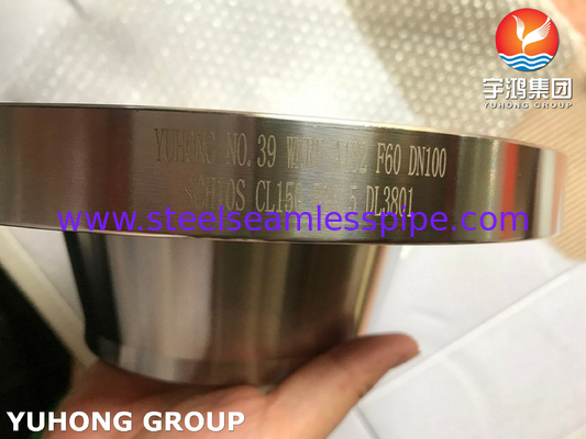 ASTM A182 F60 Duplex gesmeed staal flens gespannen hals opgeheven gezicht / WNRF