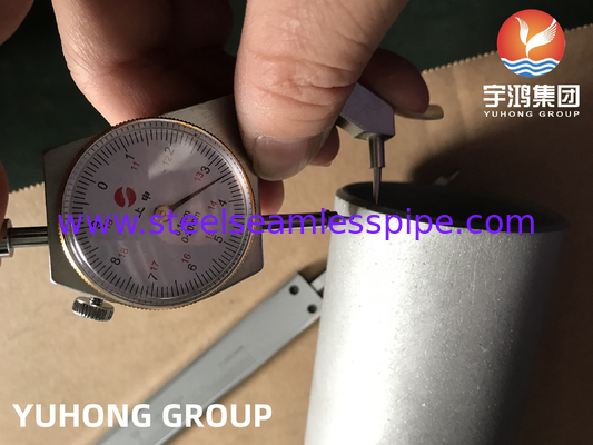 ASTM A815 UNS S31803 Duplex stalen buisverbinding 45 graden Y zijdelingse tee