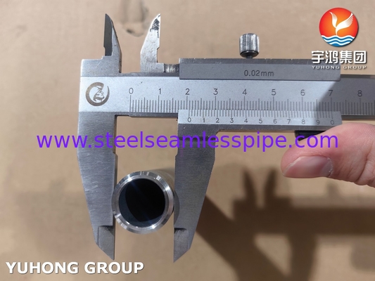 ASME B36.10 Pipe Nipple ASTM A790 UNS S31803 Seamless Duplex Steel Nipple