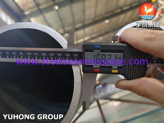 NICKEL ALLOY ASTM B619 EN 1.4562 UNS N08031 ALLOY 31 GESOLDEERDE buis