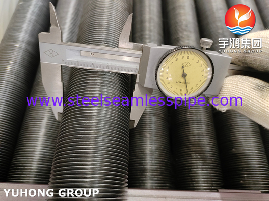 ASTM A179 Carbon Steel Fin Tube Al Fin materiaal voor luchtkoeler