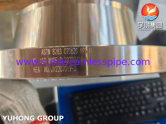 ASTM B283 C70620 RF-flens van koperen lashals