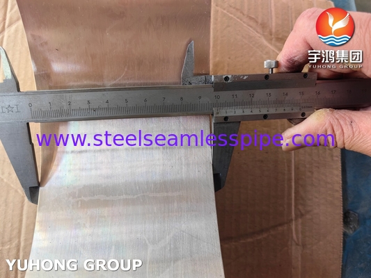 ASTM B283 C70620 RF-flens van koperen lashals