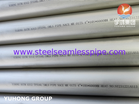 ASTM A312 TP321 / S32100 NACE MR0175 / ISO 15156 NACE MR0175 / ISO 15156 NACE MR0175 / ISO 15156