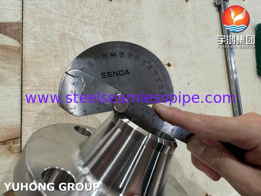 ASTM A182 F51 / UNS S31803 Lashalsflens Duplex 2205 WNRF Flens