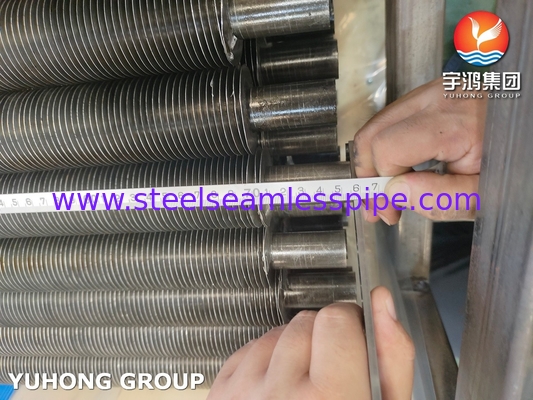 ASTM A179 COBON STEEL FIN TUBE A1100 Aluminiumstrook voor warmtewisselaar