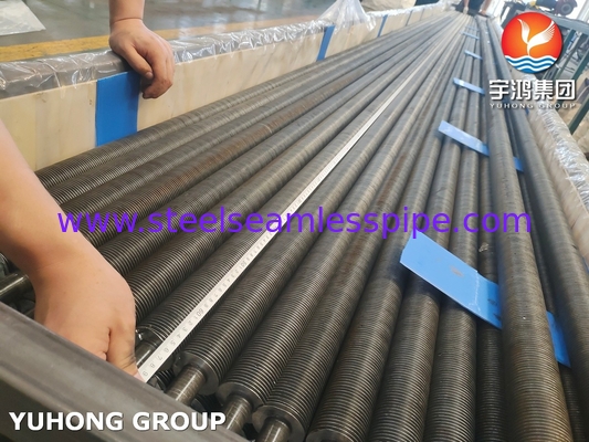 ASTM A179 COBON STEEL FIN TUBE A1100 Aluminiumstrook voor warmtewisselaar
