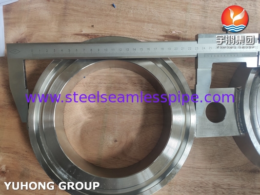 ASTM A182 F51 Duplex Steel Spectacle Blind Flange / B16.48 RTJ Figuur-8
