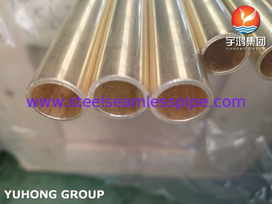 ASTM B111 C44300 O61 Admiralty Messingbuis naadloos koperwarmtewisselaarbuis