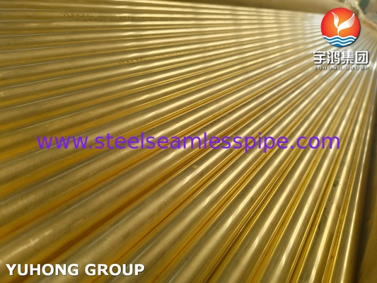 ASTM B111 C44300 O61 Admiralty Messingbuis naadloos koperwarmtewisselaarbuis