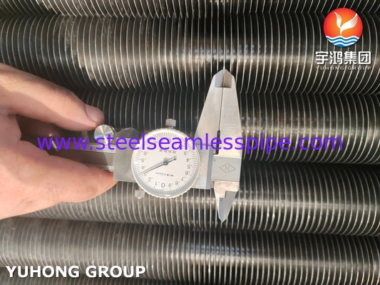 A179 Carbon Steel Fin Tube A1100 A1060 Aluminium strip voor luchtkoeler