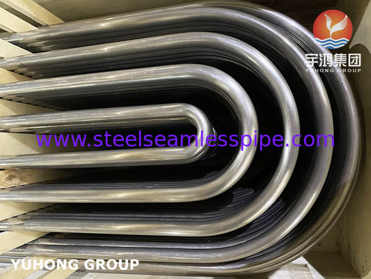 Monel 400 UNS N04400 U-buigbuis ASME SB163 naadloos nikkellegeringsbuis