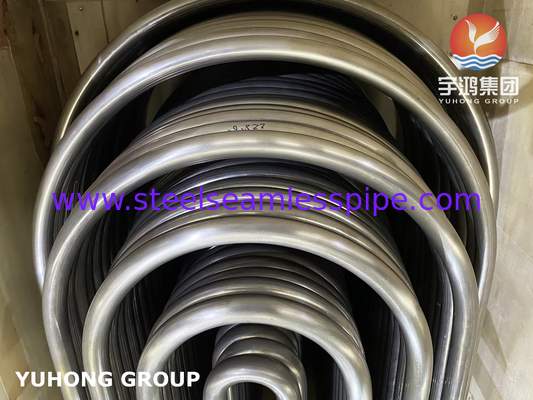 Nikkellegering U-buigbuis ASME SB163 Monel 400 UNS N04400 naadloos buisje