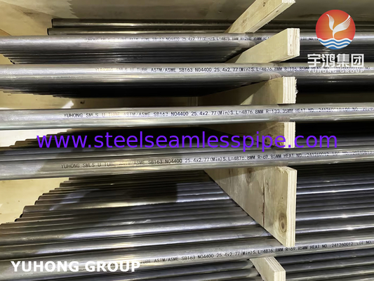 Nikkellegering U-buigbuis ASME SB163 Monel 400 UNS N04400 naadloos buisje