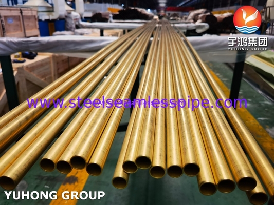 ASME SB111 / ASTM B111 C68700 naadloze buizen van koperlegering