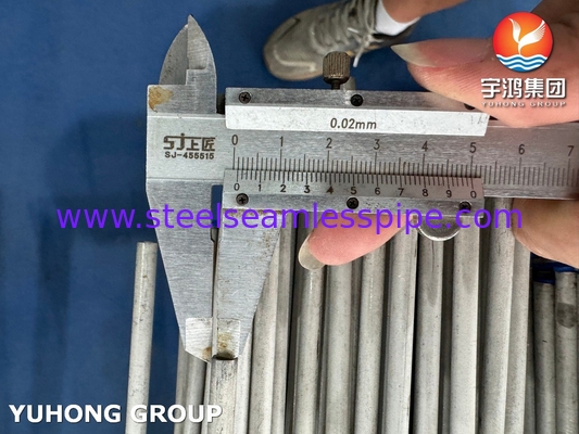 ASTM A269 TP316L Holle naadloze buizen van roestvrij staal