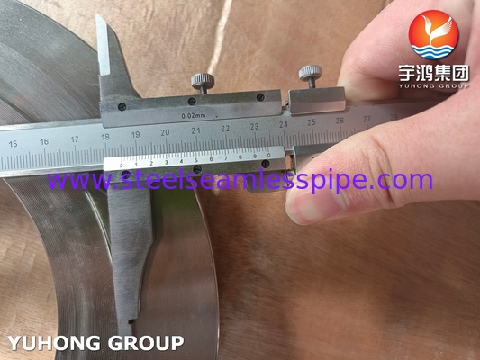 ASTM A182 F60 / UNS S32205 Duplex staal schuif op flens