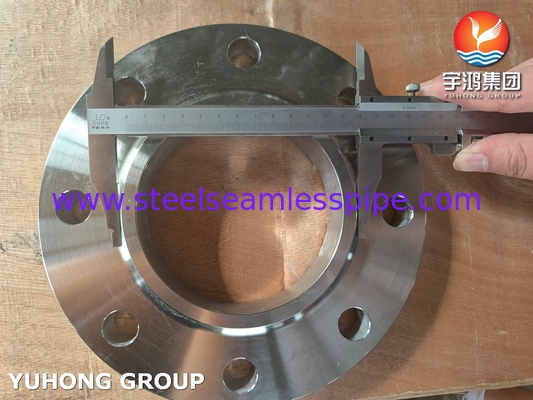 ASTM A182 F60 / UNS S32205 Duplex staal schuif op flens