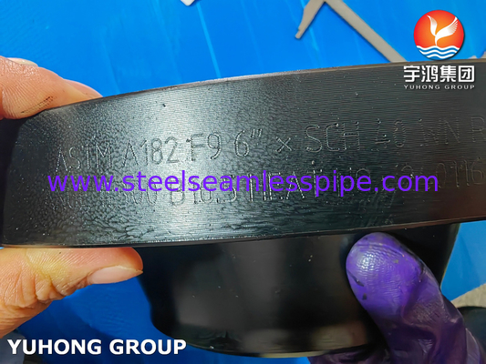 ASTM A182 F9 Gemaakte flens van legeringsstaal Sorf Wnrf Flens, B16.5 B16.47