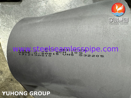 Duplex 2205 Buttweld-pijpbevestigingen ASTM A815 UNS S32205 Excentrische reducer