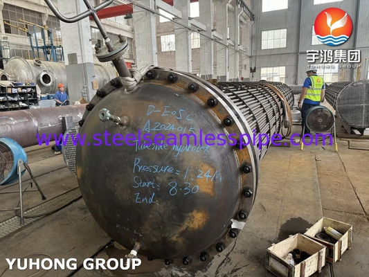 ASME U Stamp Tube Bundle voor luchtkoele warmtewisselaar, warmteoverdracht, terugwinningssysteem en olie-afzuiveringsprojecten