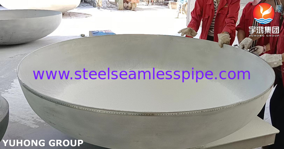 ASTM SA240 SS321 Ellipsoïdale kop en schotel einde voor drukvat