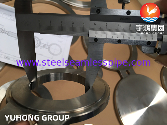 ASTM A182 Roestvrij staal duplex staal brilblinde flens Asme B16.48