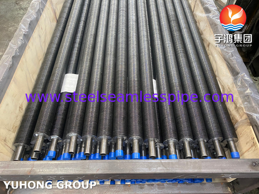 ASTM A210 ASME SA210 GR A1 Carbon Steel Fin Tube Met Aluminium Fin