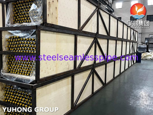 ASTM A210 ASME SA210 GR A1 Carbon Steel Fin Tube Met Aluminium Fin
