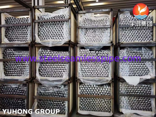 ASTM A210 ASME SA210 GR A1 Carbon Steel Fin Tube Met Aluminium Fin