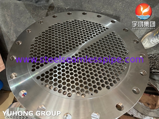 ASTM A240 SS304 buisblad voor warmtewisselaars