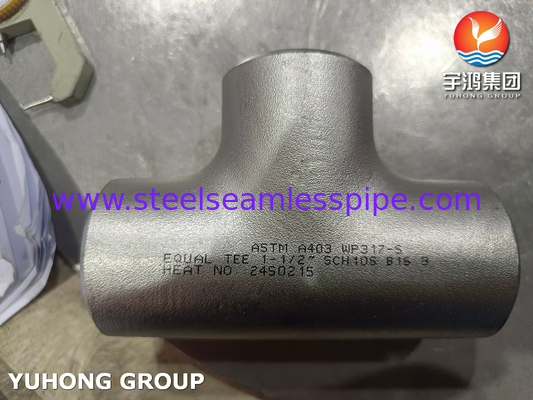 ASTM A403 WP317-S-Fitting van roestvrij staal voor hoge corrosiebestendigheid en temperatuurbestendigheid