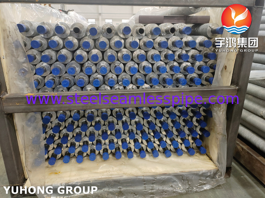 ASTM A210 ASME SA210 GR A1 Carbon Steel Aluminium Fin Extruded Air Cooled Heat Exchanger Tube