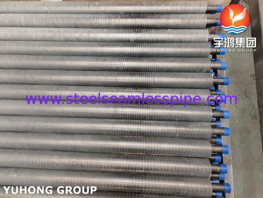 ASTM A210 ASME SA210 GR A1 Carbon Steel Aluminium Fin Extruded Air Cooled Heat Exchanger Tube