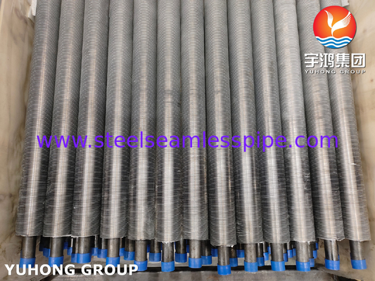 ASTM A210 ASME SA210 GR A1 Carbon Steel Aluminium Fin Extruded Air Cooled Heat Exchanger Tube