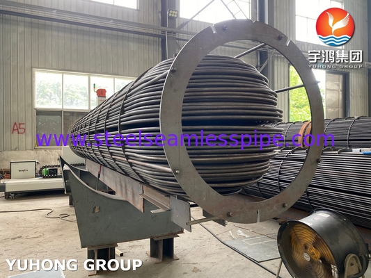 ASME U Stamped Tube Bundle Assembly met naadloze warmtewisselaar U Bend Tube