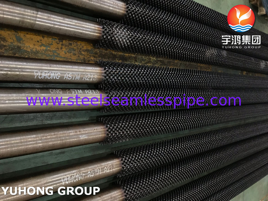 ASTM A213 T9 ALLOY STEEL STUDED FIN PIPE, 13CR STUD voor oven