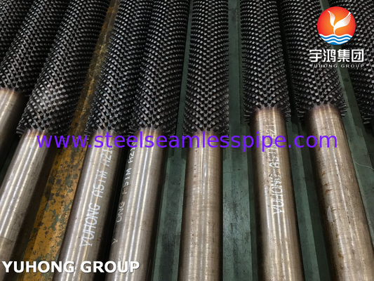ASTM A213 T9 ALLOY STEEL STUDED FIN PIPE, 13CR STUD voor oven