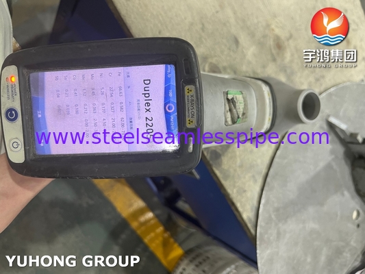 Duplex staal achtersteweldfitting ASTM A815 S32205 concentrische reducer