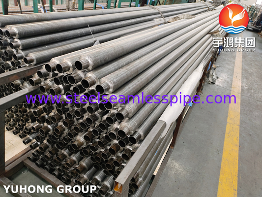 ASTM A210 ASME SA210 GR A1 Carbon Steel Fin Tube Met Aluminium Fin