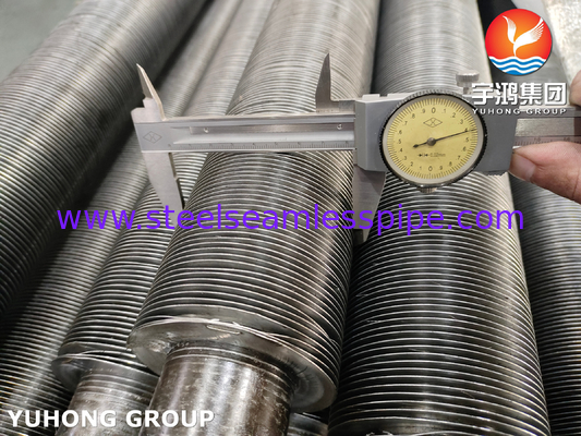 ASTM A210 ASME SA210 GR A1 Carbon Steel Fin Tube Met Aluminium Fin