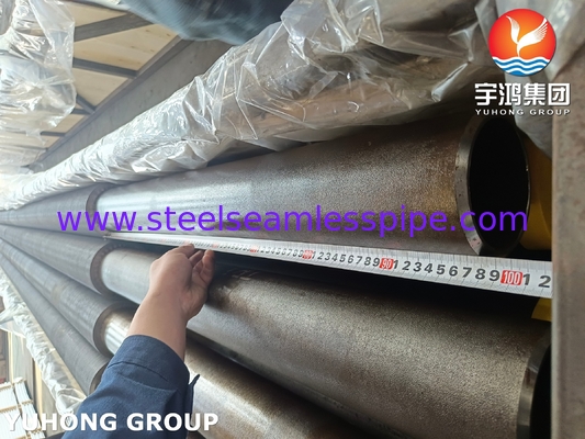 HFW Solid Plain Fined Tube, ASTM A335 P22 Alloy Steel naadloze buis voor ketel