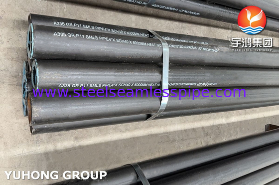 ASTM A335 GRAADE P11 ALLOY STEEL naadloos buisje voor verwarming stralingssectie