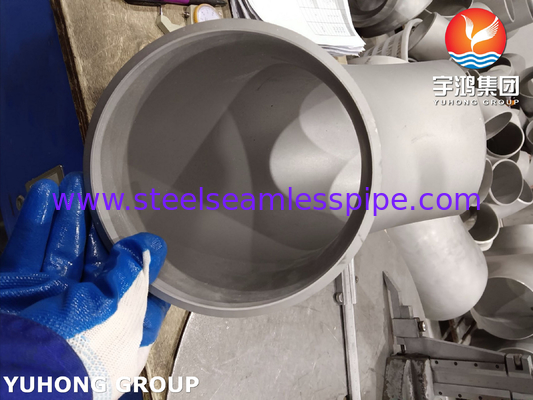 ASTM A815 UNS S32750 Super duplex roestvrijstalen inlegstukken 90 graden LR Elbow
