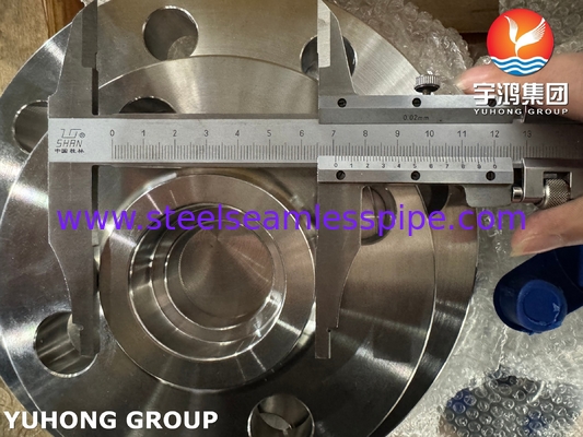 ASTM A182 F53 SWRF-flens Super Duplex 2507 / S32750 Socket Weld Flens