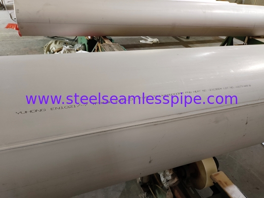TP316L DSAW-buis EN 1.4404 Voor afvalwaterzuiveringsinstallaties ASTM A358 norm