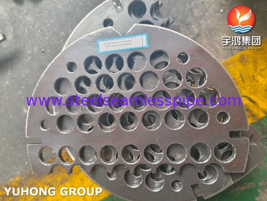 ASME SA516 Gr 70 Carbon Steel Baffle Plate voor warmtewisselaar