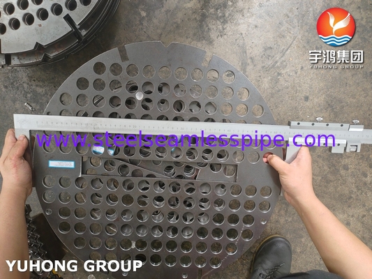 ASME SA516 Gr 70 Carbon Steel Baffle Plate voor warmtewisselaar