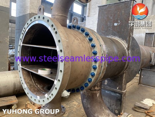 Floating Head Heat Exchanger, Carbon Steel Seamless Tube ASTM A179 en Tubesheet ASTM A266 Gr.2N