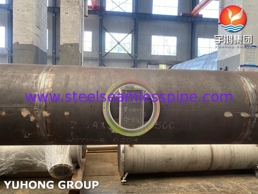 Floating Head Heat Exchanger, Carbon Steel Seamless Tube ASTM A179 en Tubesheet ASTM A266 Gr.2N
